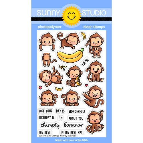 Monkey Business Stamps